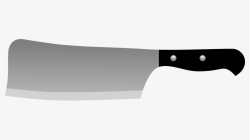 Butcher Knife Clip Arts - Clip Art Butcher Knife, HD Png Download, Transparent PNG