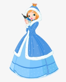 Transparent Cinderella Coach Clipart - Winter Princess, HD Png Download, Transparent PNG