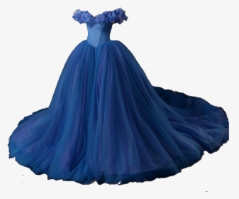 #blue #dress #queen #princess #cinderella #cute #aesthetic - Blue Cinderella Dress Png, Transparent Png, Transparent PNG