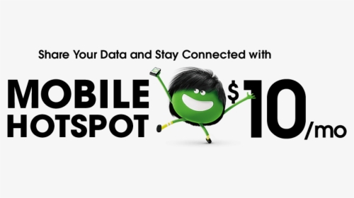 Share Your Data And Stay Connected With Mobile Hotspot - Cricket Hotspot Plans, HD Png Download, Transparent PNG