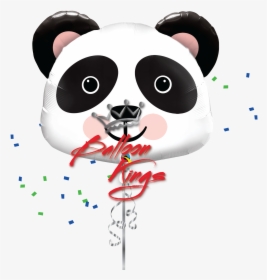 Panda Head - Panda Mylar Balloon, HD Png Download, Transparent PNG