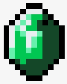 Emerald From Minecraft, HD Png Download, Transparent PNG