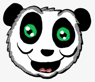 Cartoon Panda Head Ericallen, HD Png Download, Transparent PNG