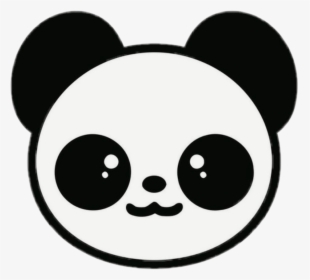 #panda🐼 #pandakawaii #pandas #pandita🐼 #panditasde❤🐼 - Cute Cartoon Panda Head, HD Png Download, Transparent PNG