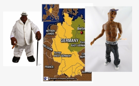 Transparent Biggie Smalls Png - Germany Map, Png Download, Transparent PNG