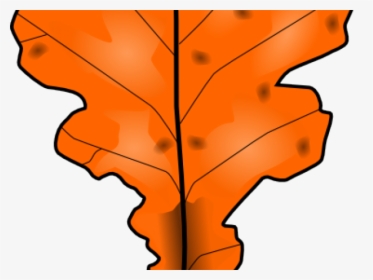 Leaves Clipart Orange Tree - Dead Leaf Clipart, HD Png Download, Transparent PNG