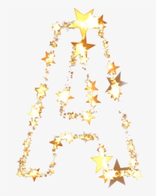 Letter, A, Abc, Star, Christmas, Christmas Alphabet - Star Letter Png, Transparent Png, Transparent PNG