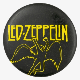 Led Zeppelin Swan Song Music Button Museum - Led Zeppelin, HD Png Download, Transparent PNG