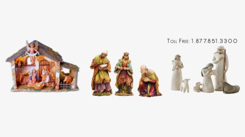 Nativity-scene - Figurine, HD Png Download, Transparent PNG