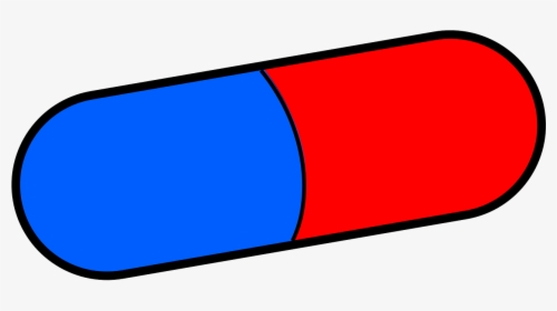 Red And Blue Pill Png, Transparent Png, Transparent PNG
