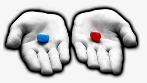 2 Pills Red And Blue, HD Png Download, Transparent PNG