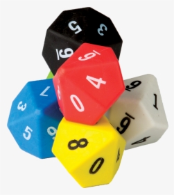 10 Sided Dice Clipart, HD Png Download, Transparent PNG
