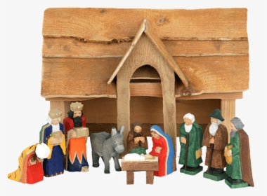 Carved Nativity Sets - Nativity Scene Handmade, HD Png Download, Transparent PNG
