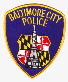 Baltimore City Police Patch Used From 1968-1974 - Baltimore Police Department, HD Png Download, Transparent PNG