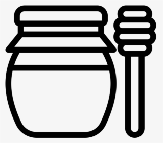 Class Lazyload Lazyload Mirage Cloudzoom Featured Image - Honey Jar Black & White, HD Png Download, Transparent PNG