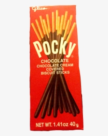 Glico Pocky Biscuit Sticks, Chocolate Cream - Pocky, HD Png Download, Transparent PNG