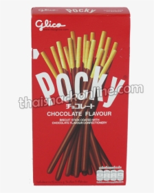 Glico Pocky Biscuit Stick 40g Chocolate, HD Png Download, Transparent PNG