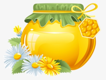 #mq #flower #flowers #honey #jar - Wildflower Honey Clipart, HD Png Download, Transparent PNG