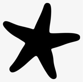 Starfish Silhouette Png - Sea Star Silhouette Png, Transparent Png, Transparent PNG