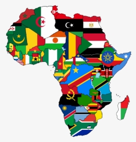 Which Provides Opportunities For Those With An African - Africa Flag Map Png, Transparent Png, Transparent PNG