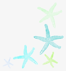 Starfish Prints Clip Art At Clker - Star Fish Art Transparent, HD Png Download, Transparent PNG