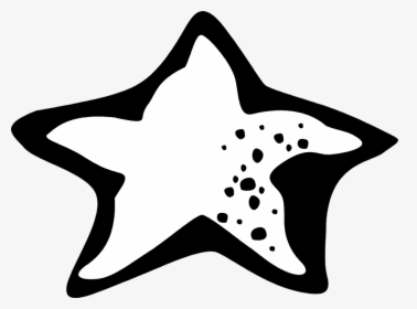 Transparent Starfish Png - Estrela Do Mar Preta Em Png, Png Download, Transparent PNG