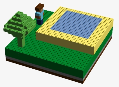 Mini Minecraft Worlds - Mini Minecraft World Papercraft, HD Png Download, Transparent PNG