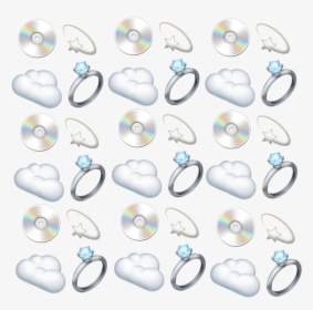 #photoeditssabine #emojis #emoji #ring #cloud #cd #stickers - Earrings, HD Png Download, Transparent PNG