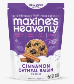 Gluten-free Maxine S Heavenly Oatmeal Raisin Cookies - Chocolate Chip Cookie, HD Png Download, Transparent PNG