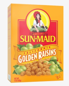 Sun-maid California Golden Raisins - Sun Maid Golden Raisins, HD Png Download, Transparent PNG