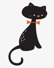 Transparent Halloween Cat Png, Png Download, Transparent PNG