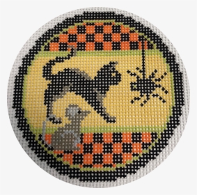 Halloween Cat & Mouse - Smiley, HD Png Download, Transparent PNG