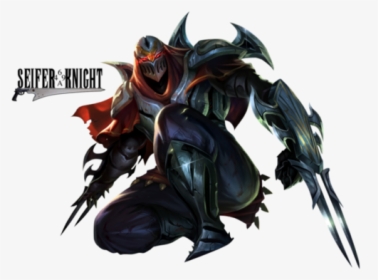 Zed, Master Of Shadows By Sei - League Of Legends Zed Png, Transparent Png, Transparent PNG