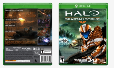 Spartan Strike Box Art Cover - Halo Spartan Strike Cover, HD Png Download, Transparent PNG