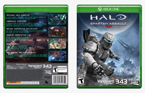 Spartan Assault Box Art Cover - Halo Spartan Assault Xbox One, HD Png ...