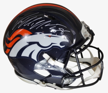 Von Miller Autographed Broncos Speed Proline Helmet - Denver Broncos, HD Png Download, Transparent PNG