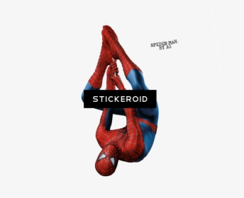 Cute Spider Hd - Spiderman 2002 Upside Down, HD Png Download, Transparent PNG