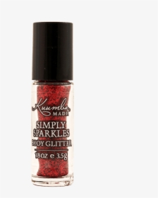 Red Simply Sparkles - Nail Polish, HD Png Download, Transparent PNG