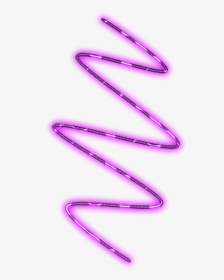 Neon Line Png - Lilac, Transparent Png, Transparent PNG