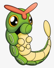 Transparent Caterpie Png - Caterpie Pokemon, Png Download, Transparent PNG