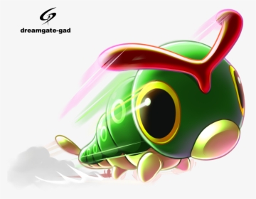 Caterpie Used Tackle Game Art Hq Pokemon Tribute By - Find Pokemon Caterpie, HD Png Download, Transparent PNG