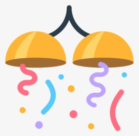 Birthday Confetti Emoji, HD Png Download, Transparent PNG