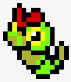 Shiny Caterpie Pixel Art, HD Png Download, Transparent PNG