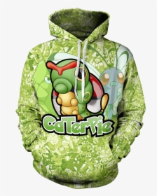 Caterpie Unisex Hoodie - Weed Pullover, HD Png Download, Transparent PNG