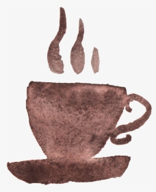 Watercolor Coffee Cup Png, Transparent Png, Transparent PNG