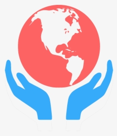 Roobica Is Accessible For Entire Worlds Where You Want - Hands Holding Earth Png, Transparent Png, Transparent PNG