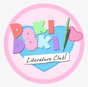 Doki Doki Literature Club Logo, HD Png Download, Transparent PNG