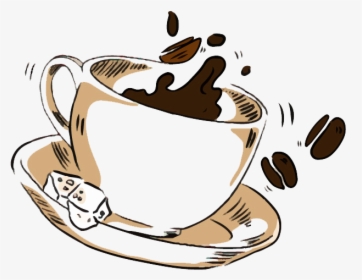 Coffee-cup - Cup Of Coffee Png Vector, Transparent Png, Transparent PNG