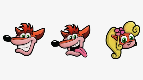 Crash And Coco Icons - Coco X Crash N Sane Trilogy, HD Png Download, Transparent PNG