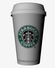 Coffee Autodesk 3ds Cup Drink Starbucks Max Clipart - Black And White Starbucks Cup Png, Transparent Png, Transparent PNG